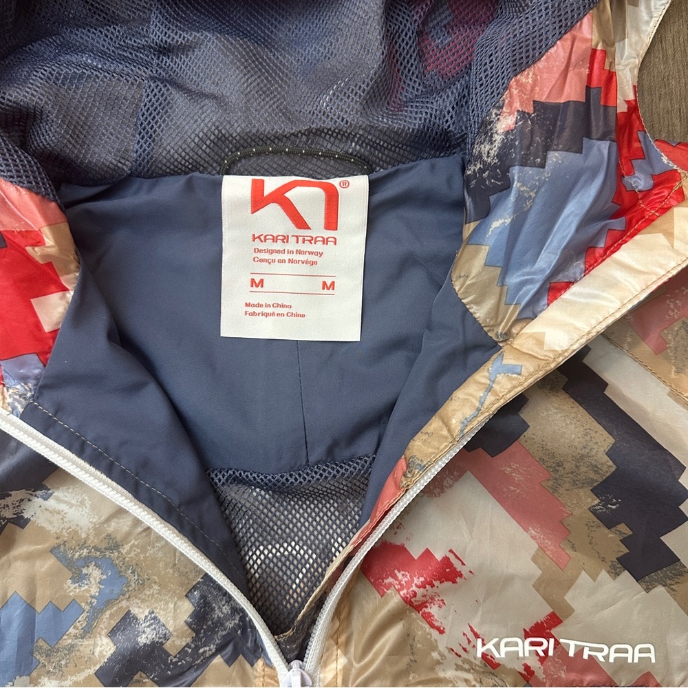 Kari Traa Breathable Loose Waterproof Shell Jacket Women’s Size M Multicolour - Picture 5 of 11